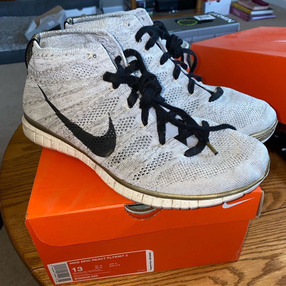 Nike Free Flyknit Chukka PR QS 'Gold Trophy Pack'